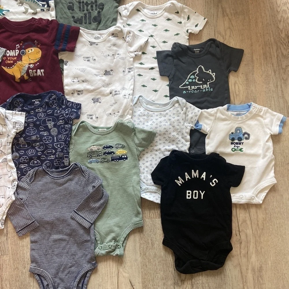 Assortment of 18 Onesies